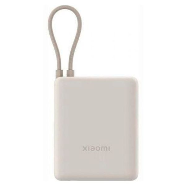 PowerBank XIAOMI 10000mAh 33W USB-C Cable Integrado Beige (BHR9333GL)