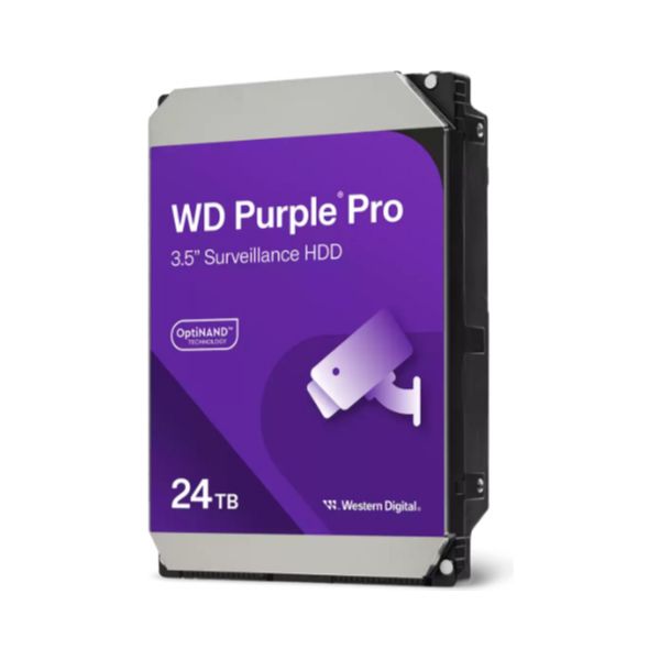 Disco Western Digital Purple Pro Surveillance 3.5" 24Tb SATA3 512Mb 7200rpm 287 Mb/s (WD241PURP)
