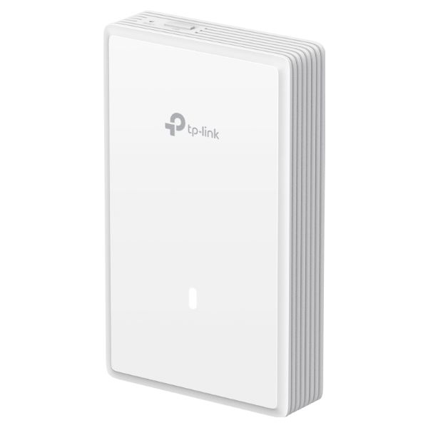 Punto de Acceso TP-link BE3600 3xRJ45 WiFi 7 Dual Band Ethernet LAN 2.5 GbE PoE 4 Antenas Internas 5 dBi Techo/Pared Blanco (EAP725-WALL)
