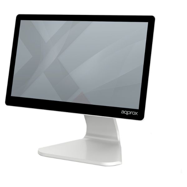 Terminal TPV Approx Intel Celeron N5095 8Gb 256Gb SSD 15.6" TFT LCD FHD Táctil 3xUSB 2.0 2xUSB 3.0 1xVGA 1xHDMI 1xRJ45 Ethernet GbE WiFi Bluetooth 4.0 VESA Negro/Blanco (APPTPV05WHNG8-256)