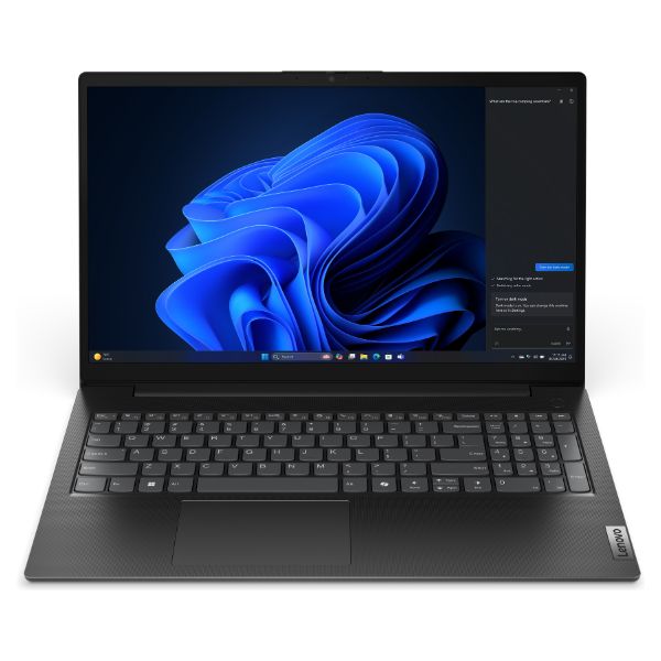 Portátil Lenovo V15 G5 IRL Intel Core i5-13420H 8Gb 512Gb SSD Cámara Frontal HD 15.6" LED TN FHD 2xUSB-A 3.0 1xUSB-C 3.0 1xHDMI 1.4b 1xRJ45 WiFi 6 Bluetooth 5.2 Ethernet LAN GbE W11H Negro (83GW008TSP)