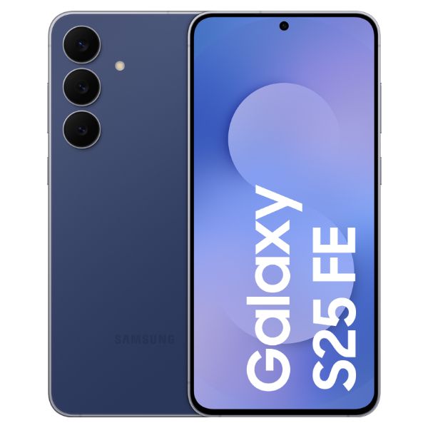 Smartphone Samsung Galaxy S25 FE 6.7' Dynamic AMOLED 2X Samsung Exynos 2400 Deca-Core 8Gb 256Gb Cámara Trasera Triple 50/12/8mp Cámara Frontal 12mp NFC USB-C 3.0 IP68 WiFi 6E Bluetooth 5.4 5G Android Azul Marino (SM-S731BDBGEUE)