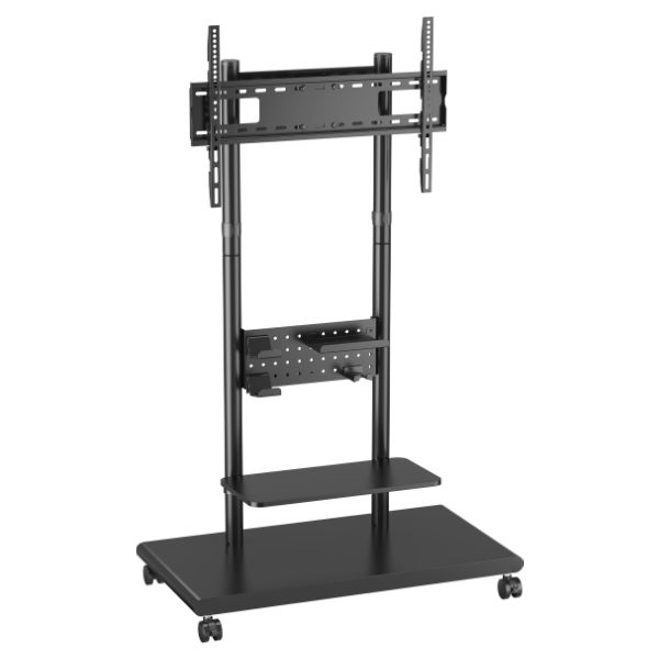 Soporte de Suelo EQUIP 50'-90' con Ruedas Máx. 60Kg Negro (EQ650635)