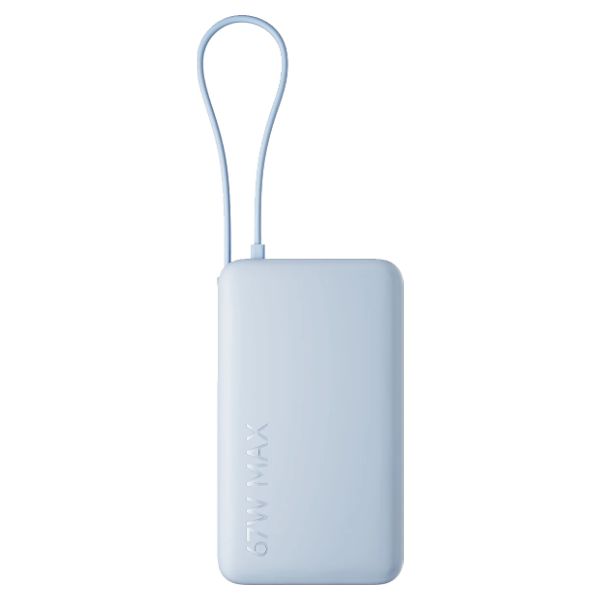 PowerBank XIAOMI 10000mAh 67W 1xUSB-A 1xUSB-C Cable USB-C Azul Hielo (BHR08NZGL)
