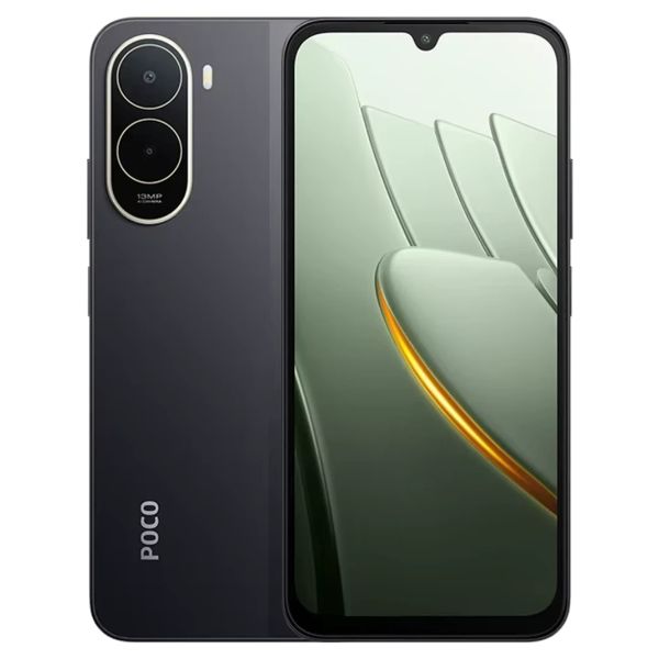 Smartphone XIAOMI Poco C81 Pro 6.90? LCD HD+ UNISOC T7250 4Gb 256Gb Cámara Trasera 13mp Cámara Frontal 8mp NFC USB-C IP64 WiFi 5 Bluetooth 5.2 4G Xiaomi HyperOS 3 Negro (MZB0OE1EU)
