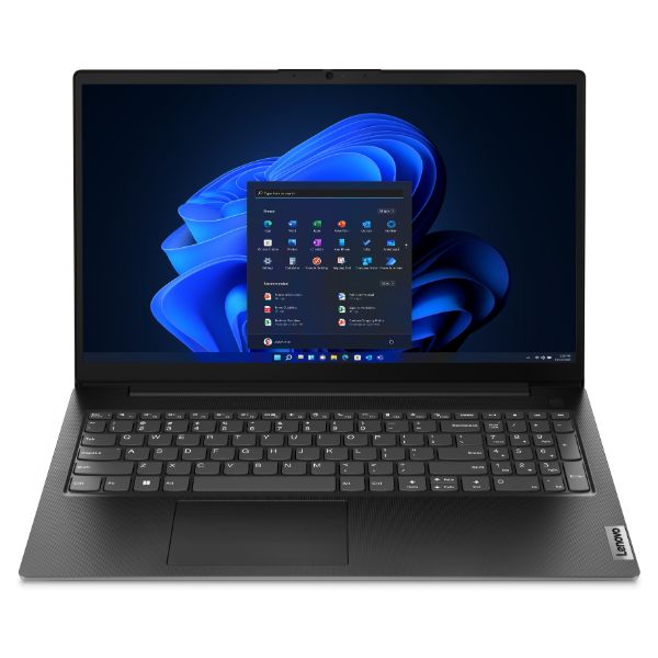 Portátil Lenovo V15 G4 AMN AMD Ryzen 5-7520U 16Gb 512Gb SSD Cámara Frontal HD 15.6' LED TN FHD 2xUSB-A 3.0 1xUSB-C 3.0 1xHDMI 1.4b 1xRJ45 WiFI 6 Bluetooth 5.3 Ethernet LAN GbE W11H Negro (82YU019MSP)