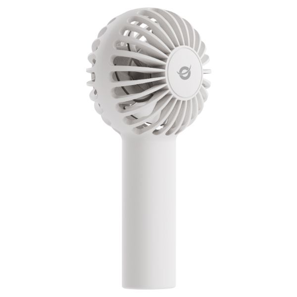 Mini Ventilador Portátil CONCEPTRONIC Batería Recargable Autonomía 8 horas Blanco (AERIVA01W)