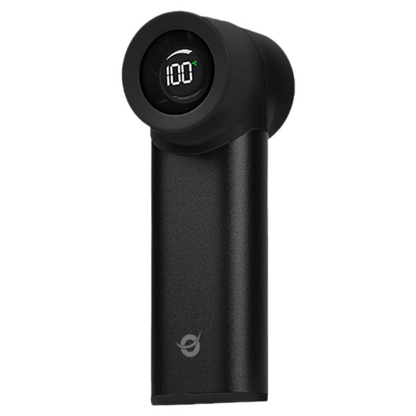 Mini Ventilador Portátil CONCEPTRONIC Batería Recargable Negro (AERIVA02B)