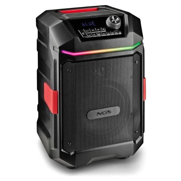 Altavoz Portátil NGS 240W Bluetooth 5.4 Negro (WILDBASHCOMPACT)