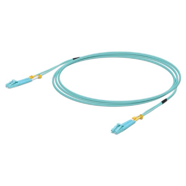 Fibra Óptica Ubiquiti LC/M a LC/M OM3 3m Aquamarina (UACC-OFC-MM-3M)