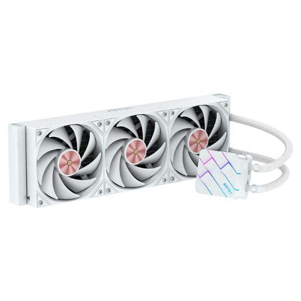 Refrigeración Líquida CPU Abysm Danube Oceanic Tide 360 ARGB 3x120mm Blanco (AB336013W)