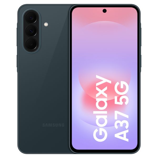Smartphone Samsung Galaxy A37 V2 6.7' Super AMOLED FHD+ Samsung Exynos 1480 8Gb 256Gb Cámara Trasera Triple 50/8/5mp Cámara Frontal 12mp NFC USB-C 2.0 IP68 WiFi 6 Bluetooth 5.3 5G Android 16.0 One UI 8.5 Verde Oscuro (SM-A376BDGGEUE)