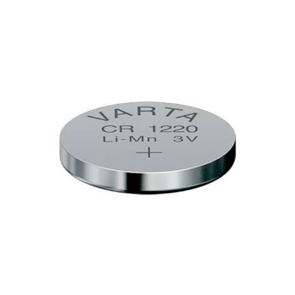 Pila Botón Varta Lithium CR1220 3V Blister Plata (06220112401)