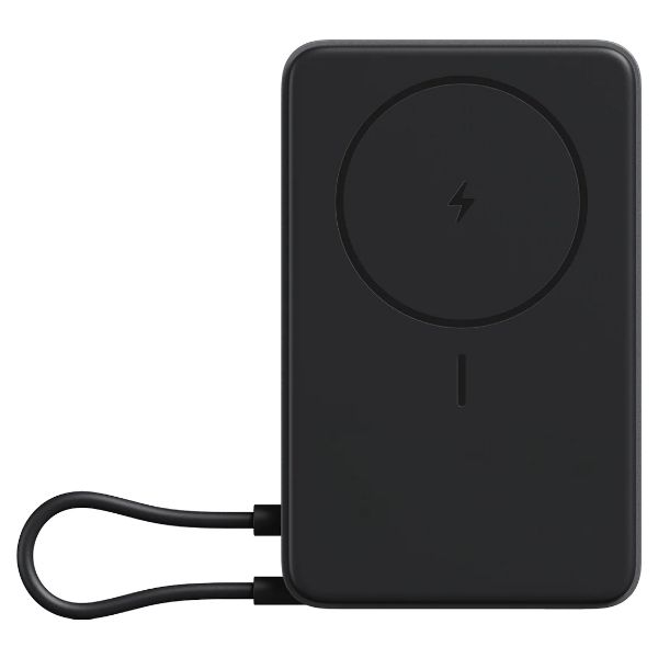 Power Bank Xiaomi Magnetica capacidad de 10000mAh Built-in Stand Carga inalambrica magnetica. Cable USB-C integrado. Gris (MI-MPWB-10000MAH-BIS-GY)