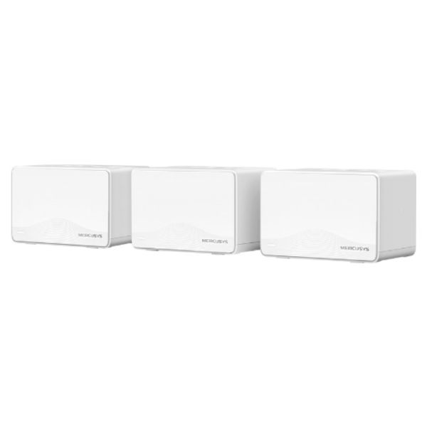 Sistema Mesh Mercusys BE3600 3xRJ45 WiFi 7 Dual Band Antena Interna Pack 3 Blanco HALO H25BE(3-PACK)