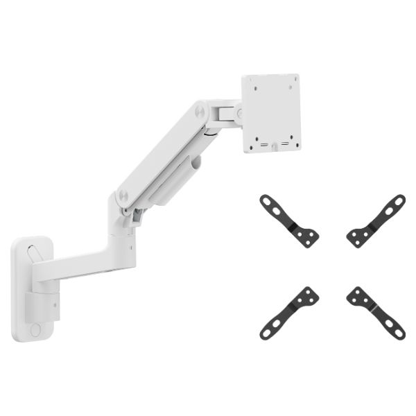 Soporte de Pared EQUIP 1 Pantalla 17'-49' Giratorio/Inclinable Máx. 20kg VESA Blanco (EQ650140)