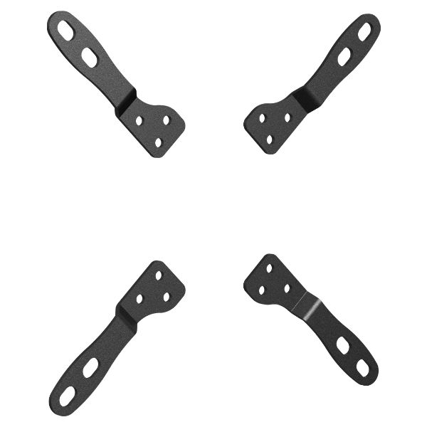 Adaptador EQUIP Extensión VESA Monitor 23'-42' Máx. 30kg Negro (EQ650150)