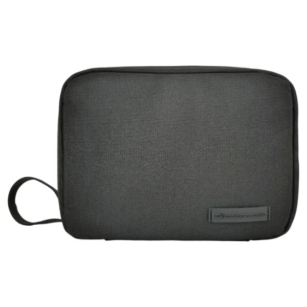 Organizer-Bolsa Universal de Viaje para Electrónicos, Accesorios Tecnológicos para Cables, Cargadores, Mouse y Discos Duros, Estuche de Almacenamiento Portátil. Hecho con Materiales Reciclados (UMBRIX01B)