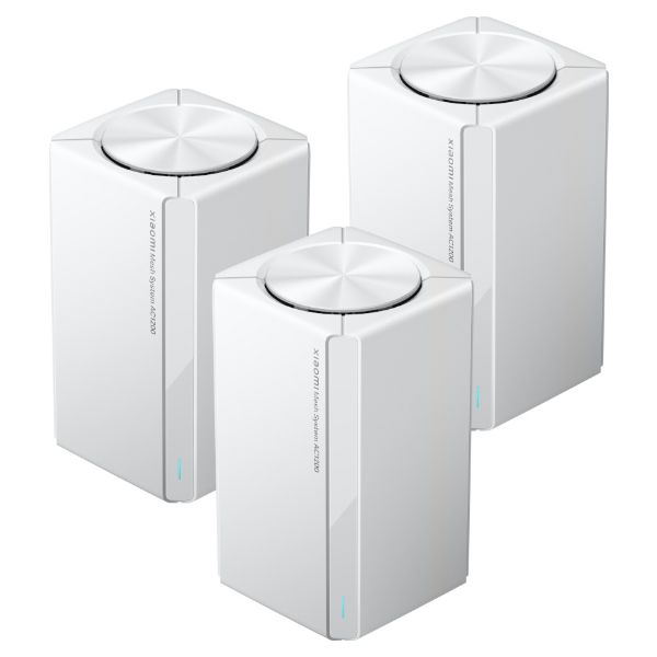 Sistema Mesh XIAOMI AC1200 2xRJ45 WiFi 5 Dual Band Antena Interna Pack 3 Blanco (DVB4484GL)