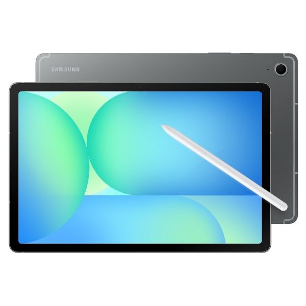 Tablet Samsung Galaxy Tab S10 FE V3 10.9' TFT WUXGA+ Samsung Exynos 1580 8 Núcleos 8Gb 128Gb Cámara Trasera 13mp Cámara Frontal 12mp USB-C IP68 WiFi 6 Bluetooth 5.3 S-Pen Android Gris (SM-X520NZAREEE)