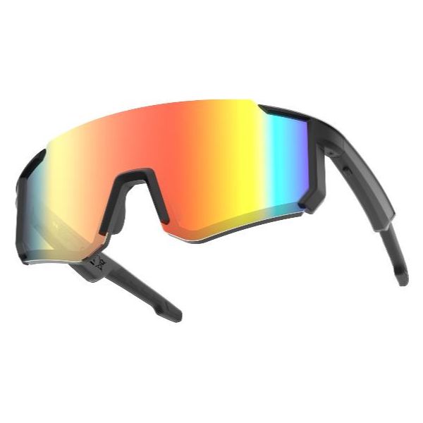 Gafas Inteligentes NILOX Deportivas, con audio y micro integrado, lentes de PC con proteccion contra la luz azul y UV400. Negro (NXSGSPGLASSESBK)