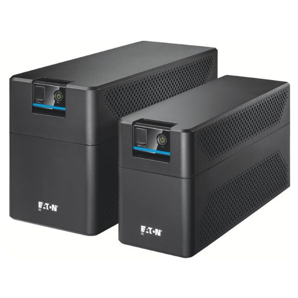 S.A.I. Eaton 5E Gen2 900 Usb 480W 4Tomas IEC, con tecnología Línea interactiva, Negro (5E900UI)