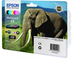 Tinta Epson T2428 Pack 6 Colores (C13T24284011)