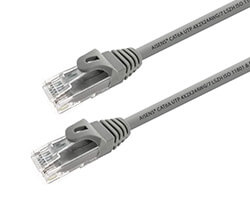 Latiguillo AISENS RJ45 Cat.6a UTP 0.5m Gris (A145-0325)