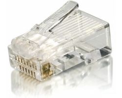 Conector EQUIP RJ45 Cat.6 100 Unidades Transparente (EQ121143)