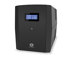 S.A.I. CONCEPTRONIC 1200VA 720W 5 Tomas 2xSchuko 1xUSB 2.0 Negra (ZEUS03EM)