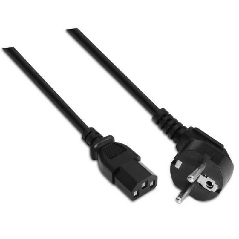 Cable CPU AISENS CEE7/M a C13/H 5m Negro (A132-0169)
