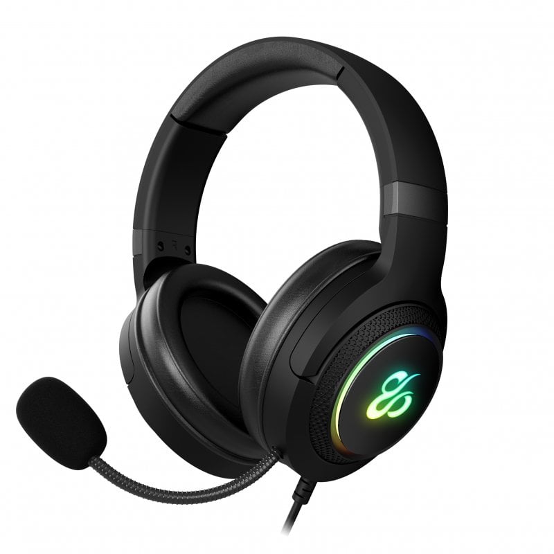 Auriculares+Micrófono Gaming Newskill Sobek 7.1 RGB Supraurales Binaurales USB-A Negros (NS-HS-SOBEK-71)